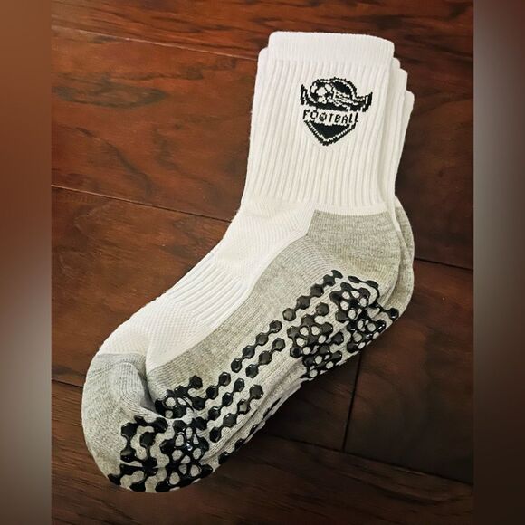 Football/Soccer Youth Custom Grip Socks- 5 Pairs NWOT - Picture 1 of 5